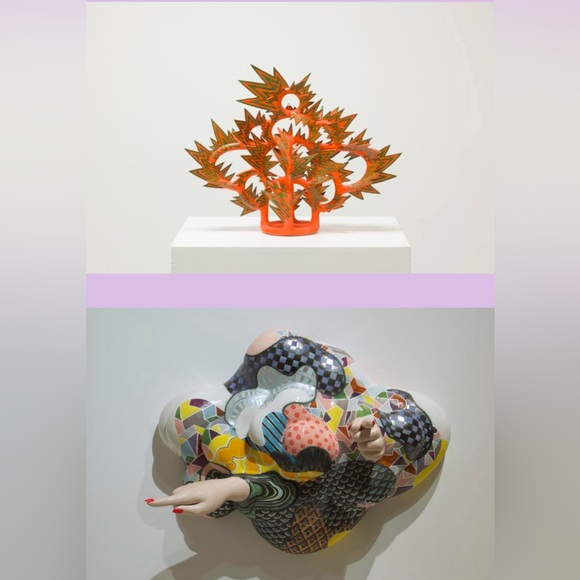 NIB Ceramic Necklace by Toronto artist Julie Moon - Picture 10 of 13